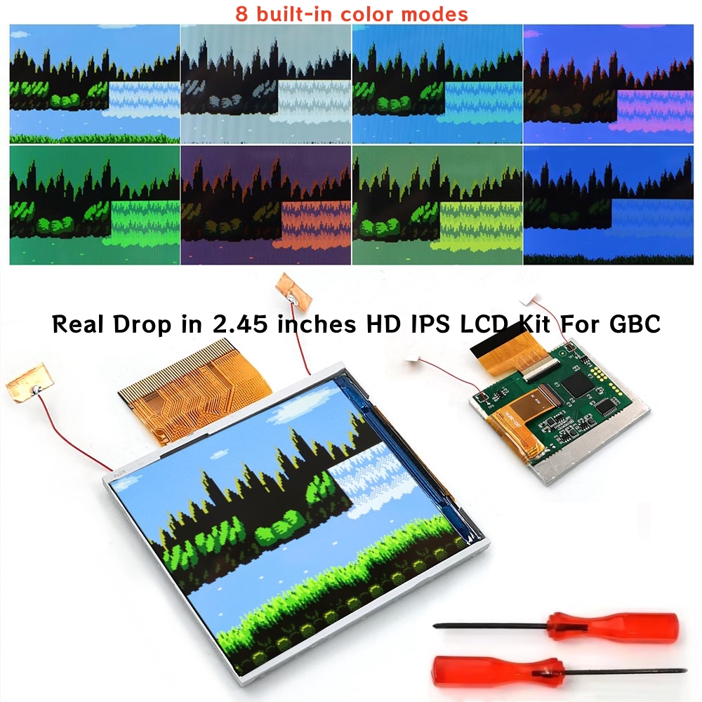 Lcd Screen Arcade - Hispeedido 2.45 Inches Drop in IPS