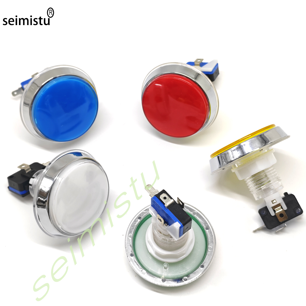 60mm Chrome 12V Flat Arcade LE - مراجعة Arcade Games And Vending وسعره