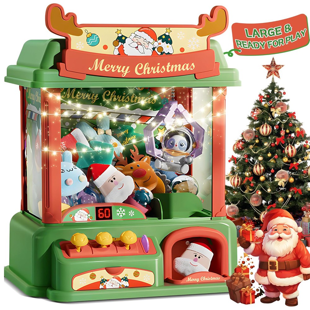 Christmas Claw Machine For Kid - مراجعة Arcade Games And Vending وسعره