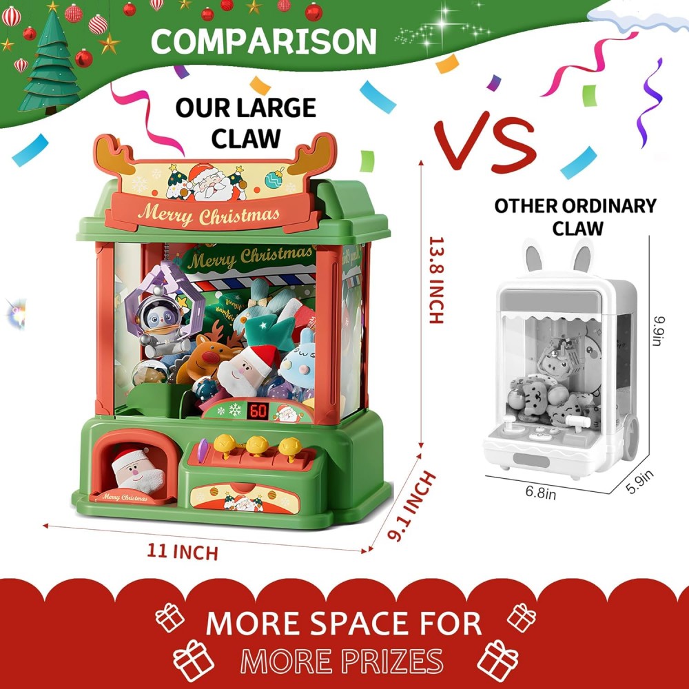 Christmas Claw Machine For Kid - مراجعة Arcade Games And Vending وسعره