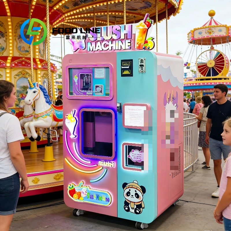 Pre Mix Adapted Slushie Vendin - مراجعة Slushie Machine Vending وسعره