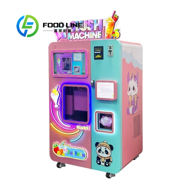 Pre Mix Adapted Slushie Vendin - مراجعة Slushie Machine Vending وسعره