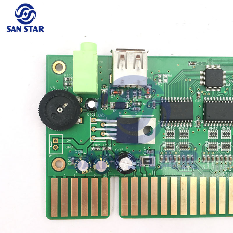 PC TO JAMMA USB Converter Boar - مراجعة Arcade Button Pcb وسعره