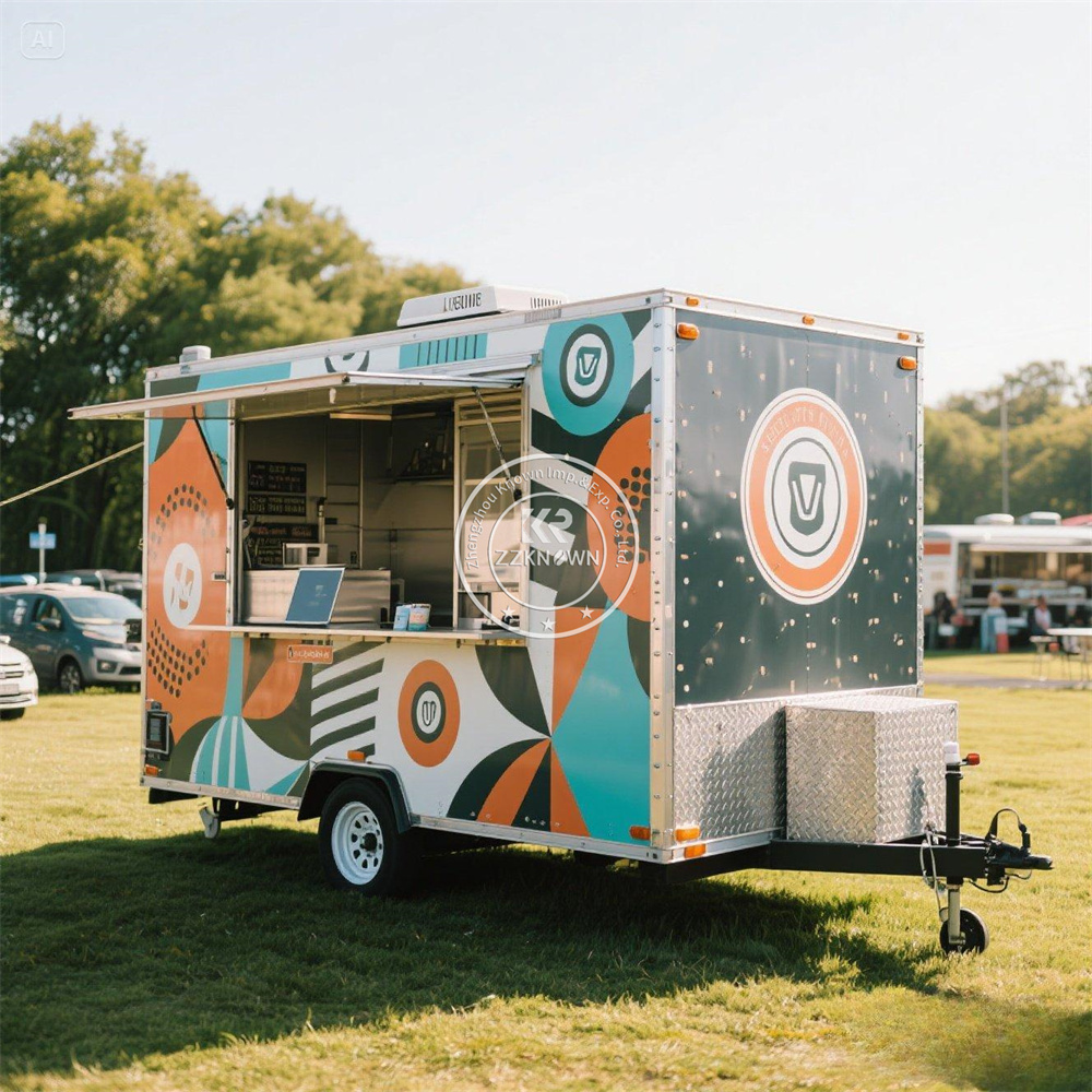 Concession Mobile Food Trailer - مراجعة Hot Dog Vending Cart وسعره