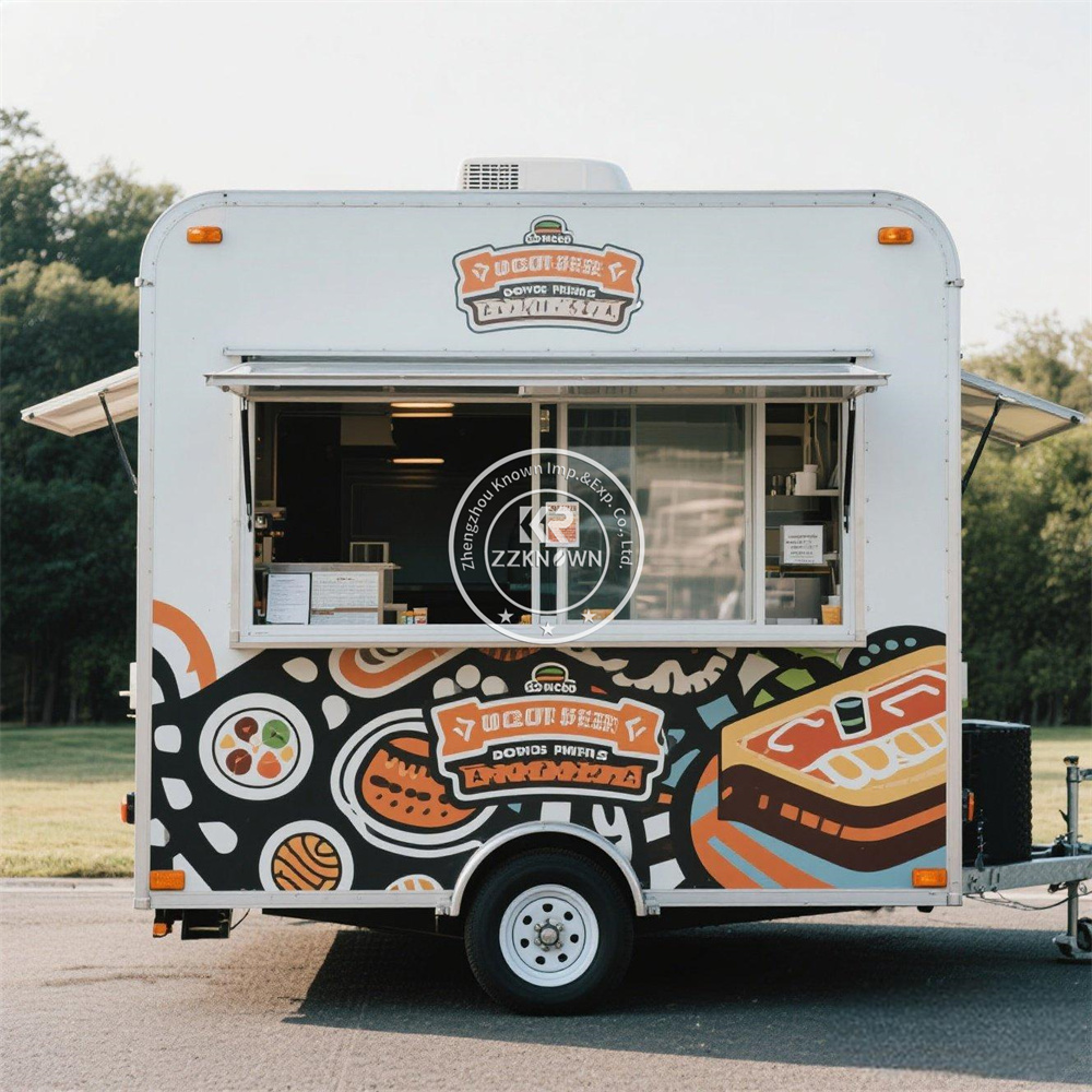 Concession Mobile Food Trailer - مراجعة Hot Dog Vending Cart وسعره