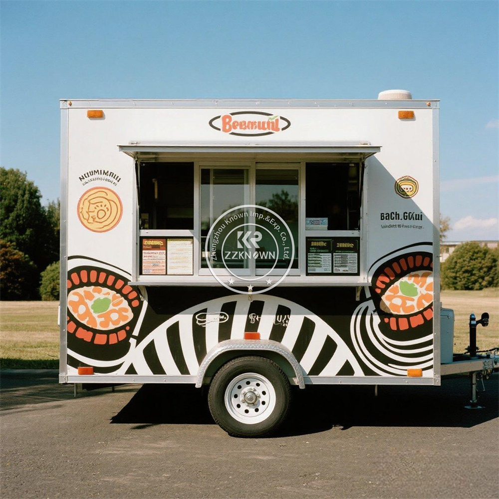 Concession Mobile Food Trailer - مراجعة Hot Dog Vending Cart وسعره