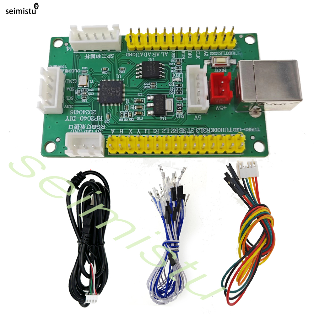 ps4 ps3 RP2040 development boa - مراجعة Arcade Button Pcb وسعره