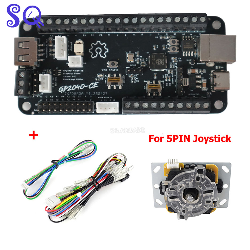 Advanced Breakout Board GP2040 - مراجعة Arcade Button Pcb وسعره