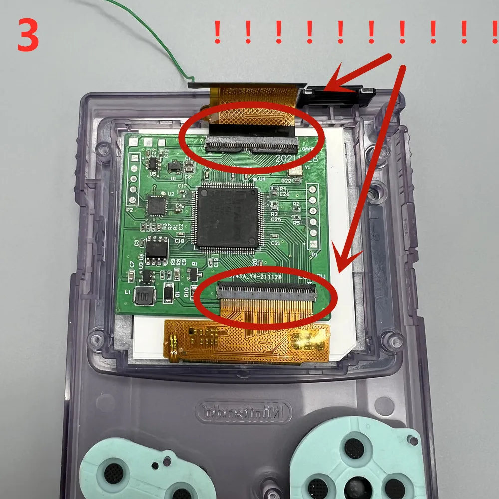 Original Size New 2.45 GBC IPS - مراجعة Lcd Screen Arcade وسعره