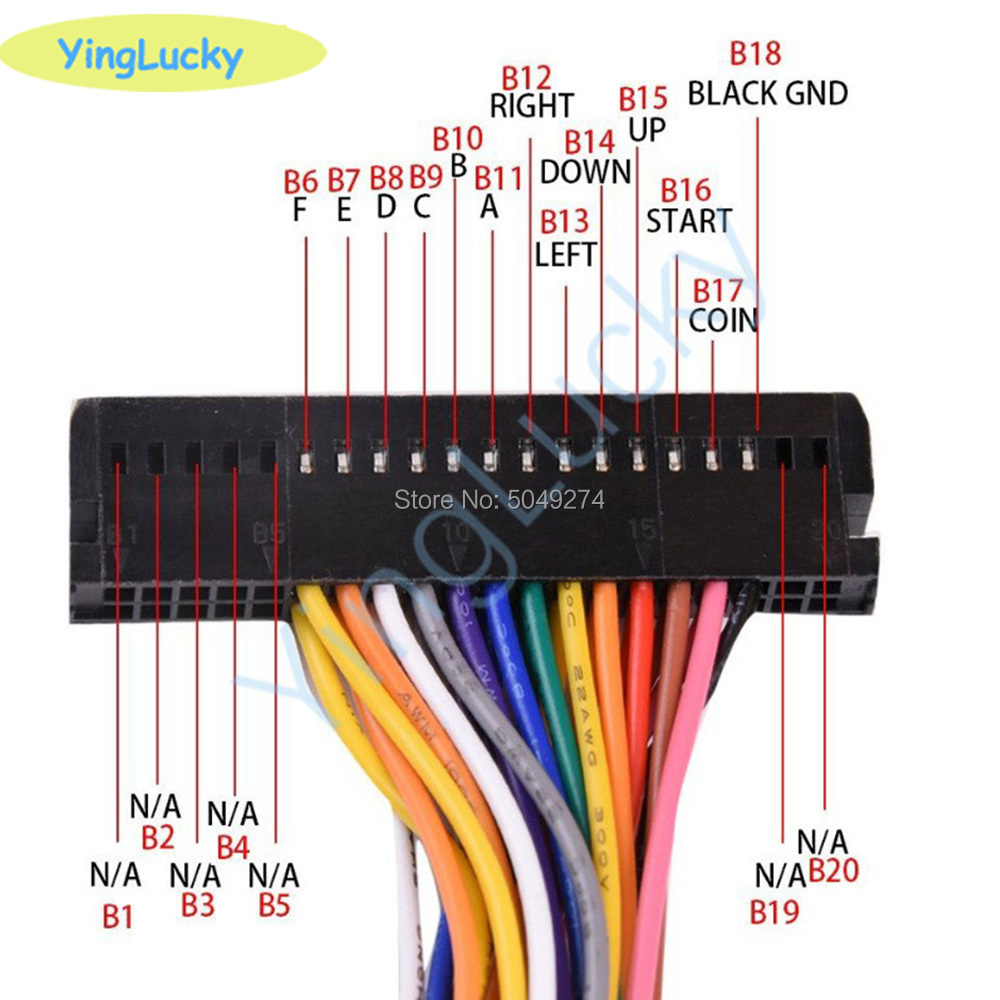 Arcade Cabinet 40-pin Wire Har - مراجعة Arcade Vibes وسعره