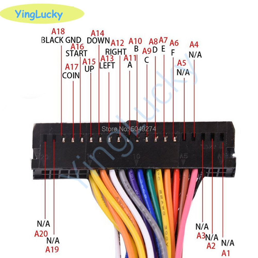 Arcade Cabinet 40-pin Wire Har - مراجعة Arcade Vibes وسعره