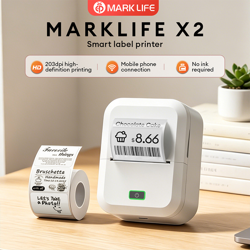 Marklife X2 Mini Portable Labe - مراجعة Ticket Redemption Machine وسعره