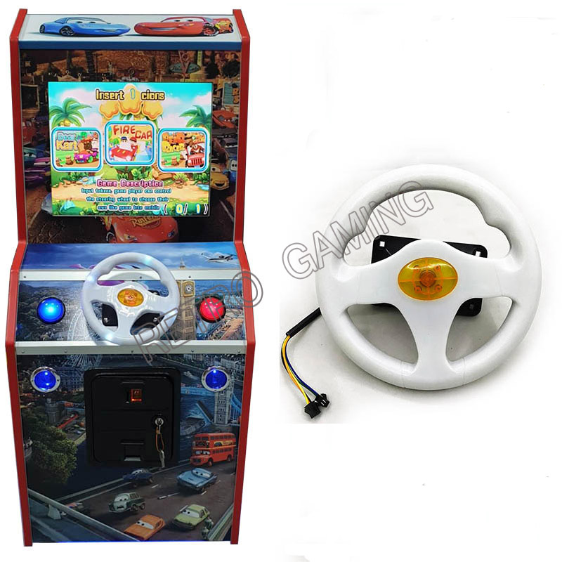 Steering Wheel for 31 in 1 Rac - مراجعة Racing Arcade Cabinet وسعره