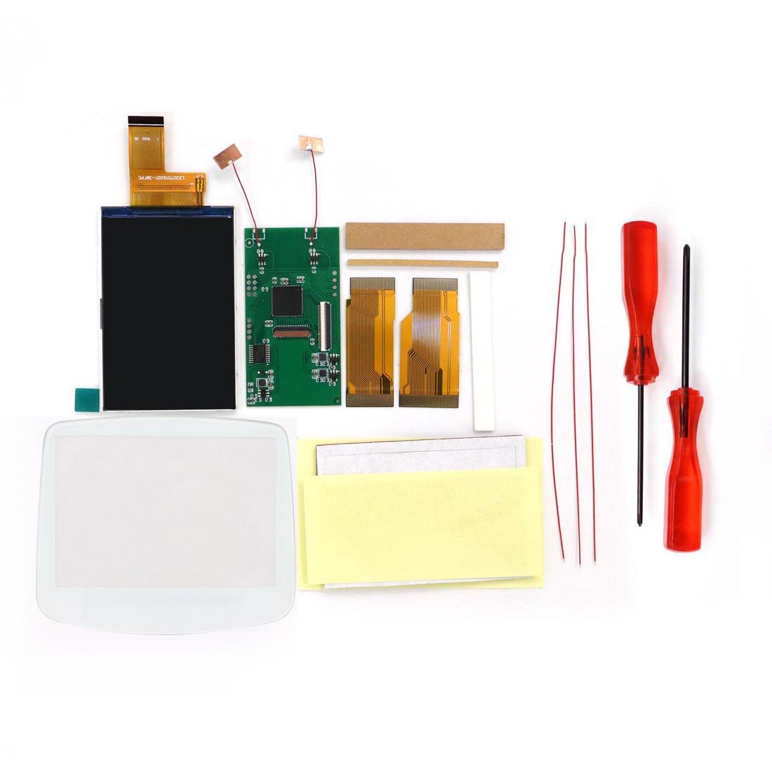 For GBA V5 Drop in Backlight L - مراجعة Lcd Screen Arcade وسعره