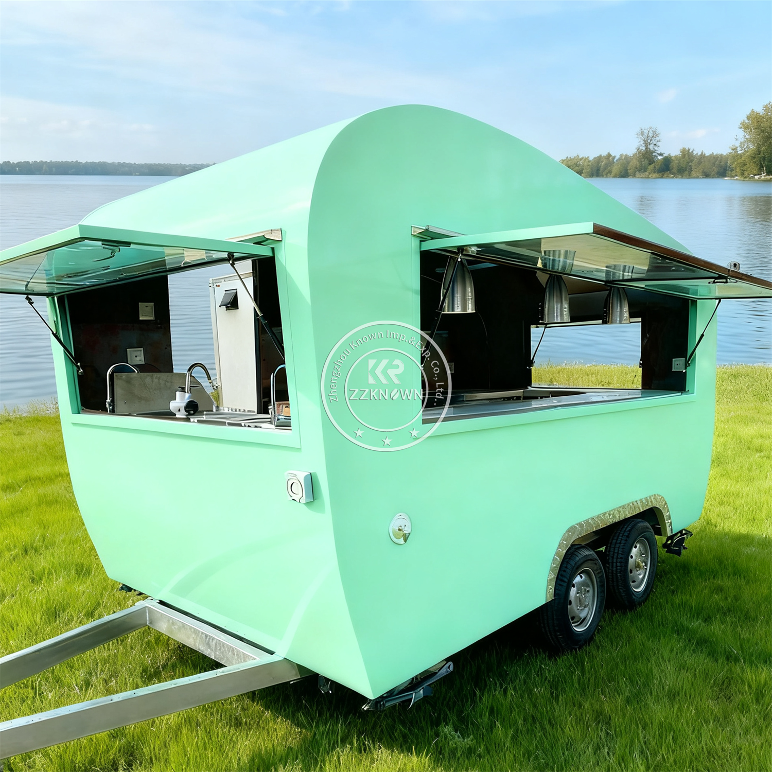 Concession Fast Food Truck Ice - مراجعة Hot Dog Vending Cart وسعره