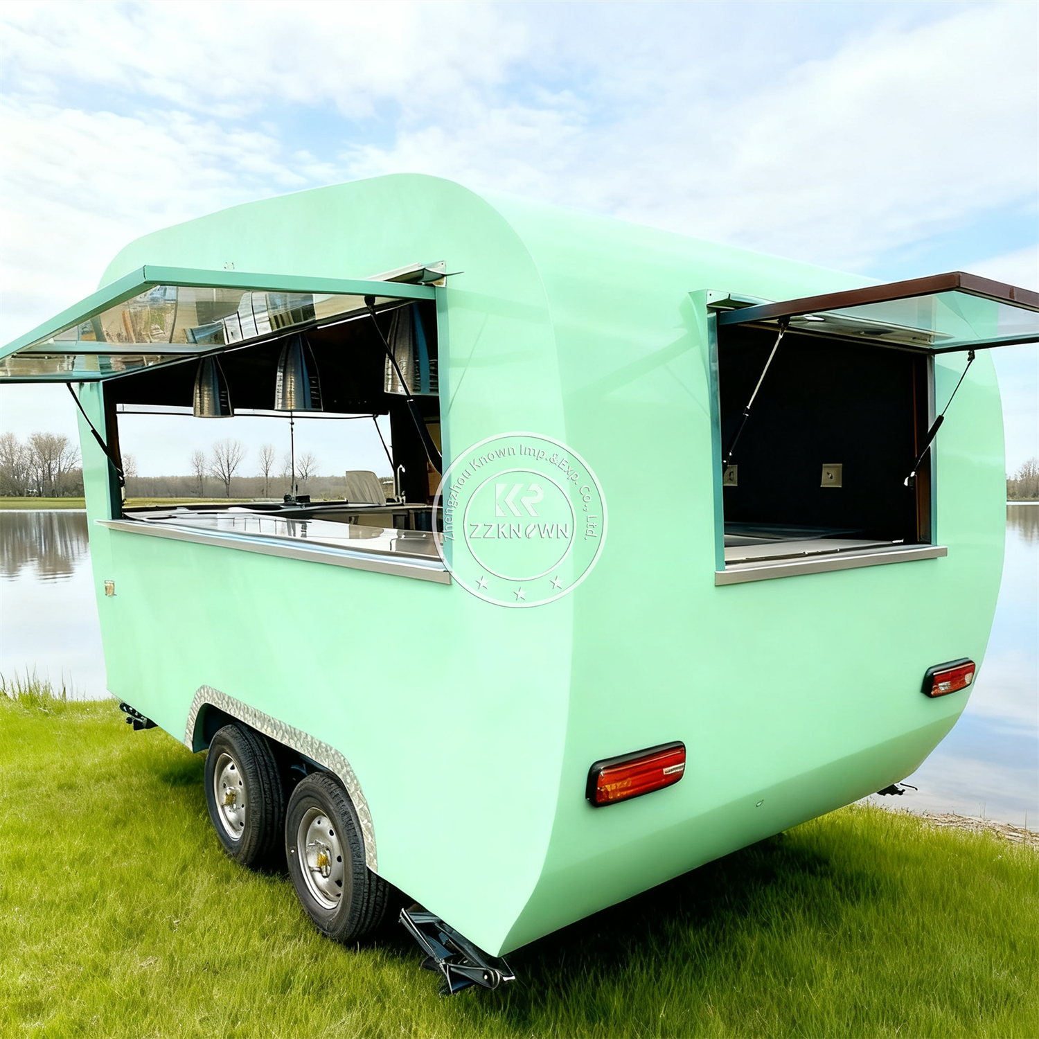 Concession Fast Food Truck Ice - مراجعة Hot Dog Vending Cart وسعره