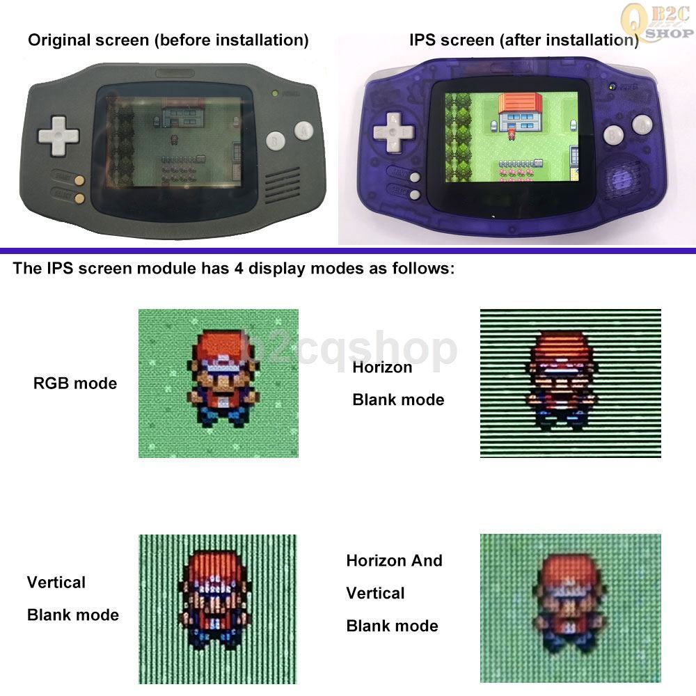 IPS LCD Backlight Kit 720x480  - مراجعة Lcd Screen Arcade وسعره