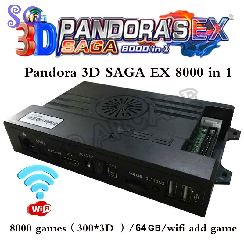 Arcade Pandora Saga Box EX2 80 - مراجعة Arcade X وسعره