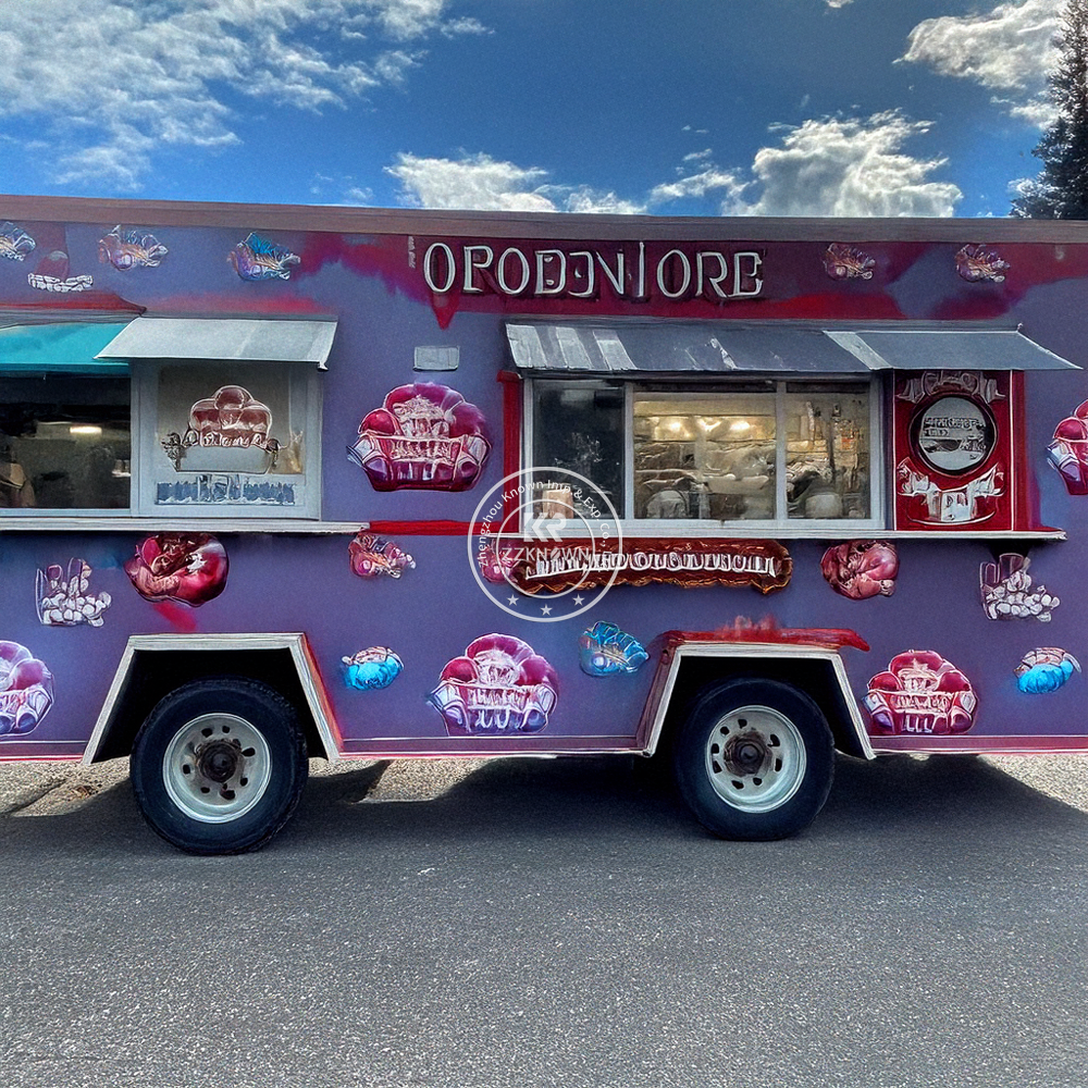 Hot Dog BBQ Trailer Snack Vend - مراجعة Hot Dog Vending Cart وسعره