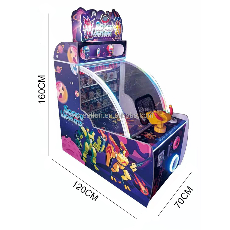 Hot Selling Space Warrior Coin - مراجعة Ticket Redemption Machine وسعره