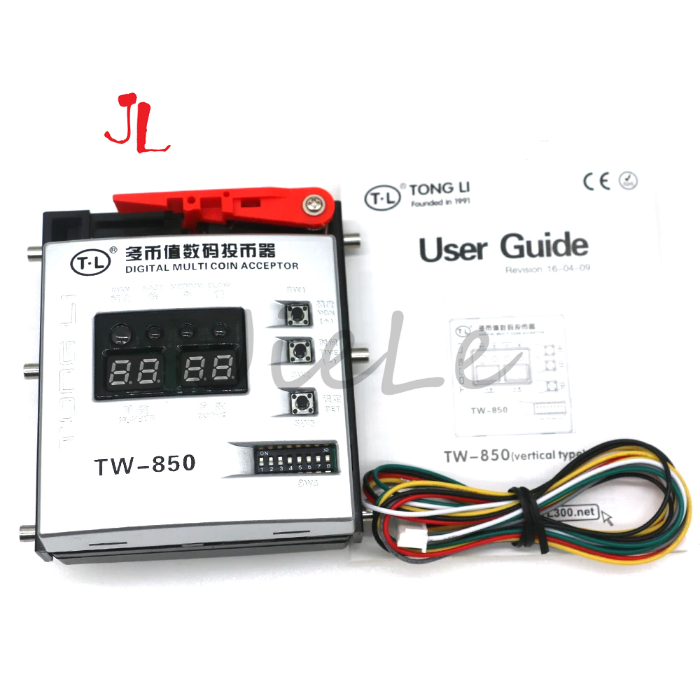 TL TW-850 Multi Coin Acceptor, - مراجعة Arcade Games And Vending وسعره