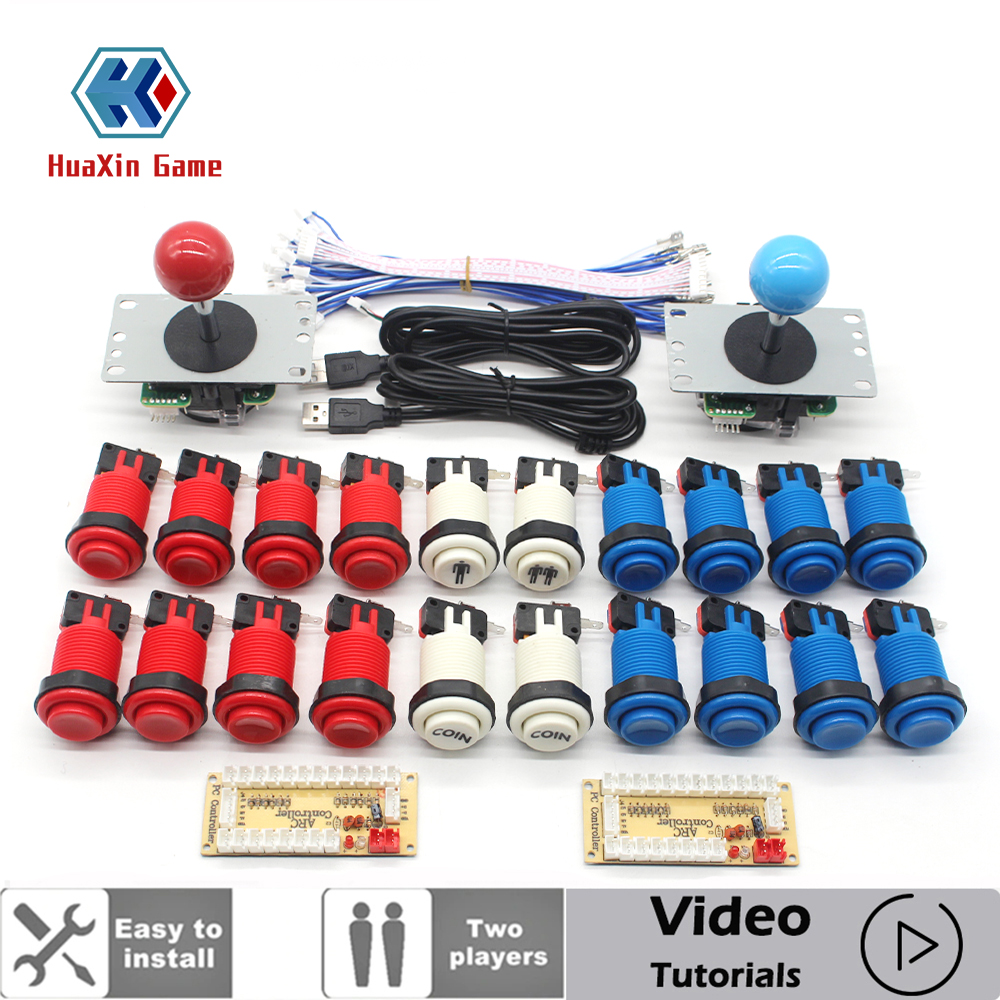 Arcade DIY KIT American Style  - مراجعة Arcade Button Pcb وسعره