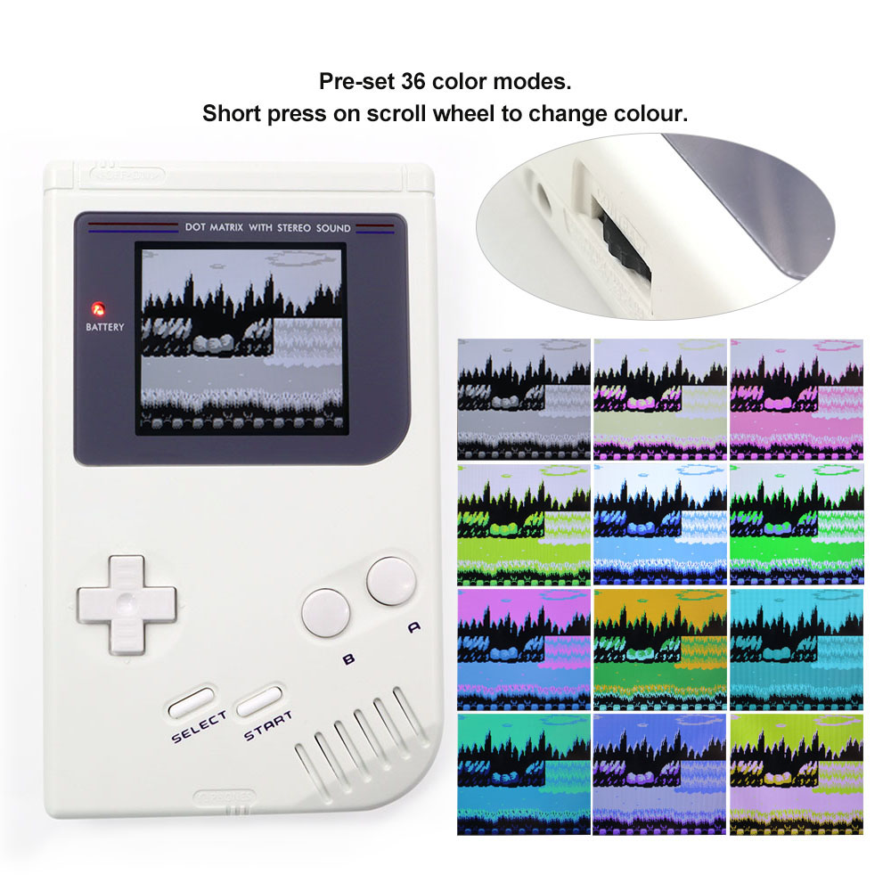 36 Colors Changing Mode RIPS S - مراجعة Lcd Screen Arcade وسعره