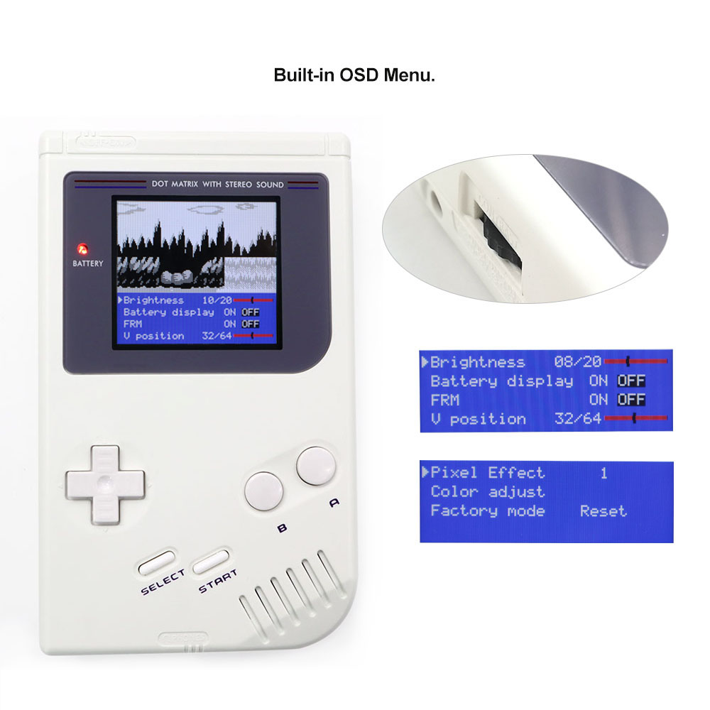 36 Colors Changing Mode RIPS S - مراجعة Lcd Screen Arcade وسعره
