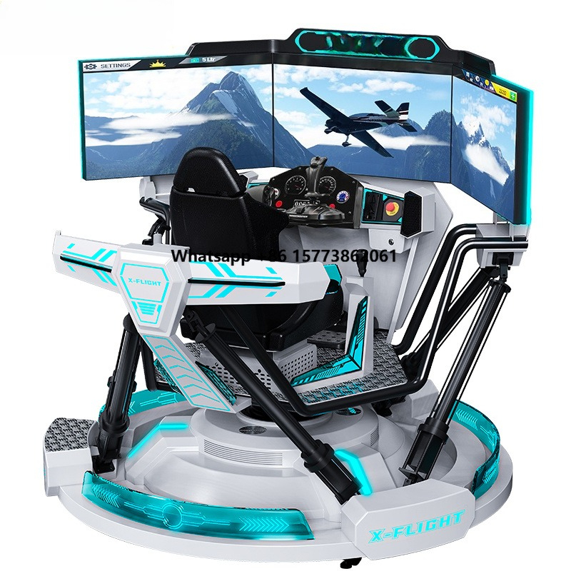 VR Flying Simulator Aircraft T - مراجعة 9D Vr Simulator وسعره