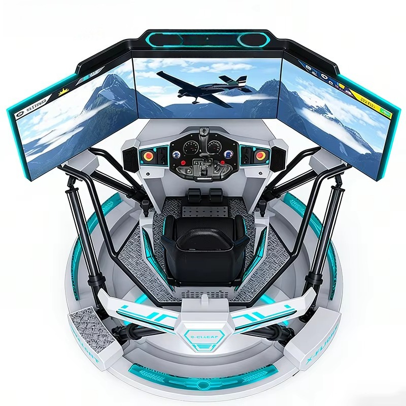 VR Flying Simulator Aircraft T - مراجعة 9D Vr Simulator وسعره