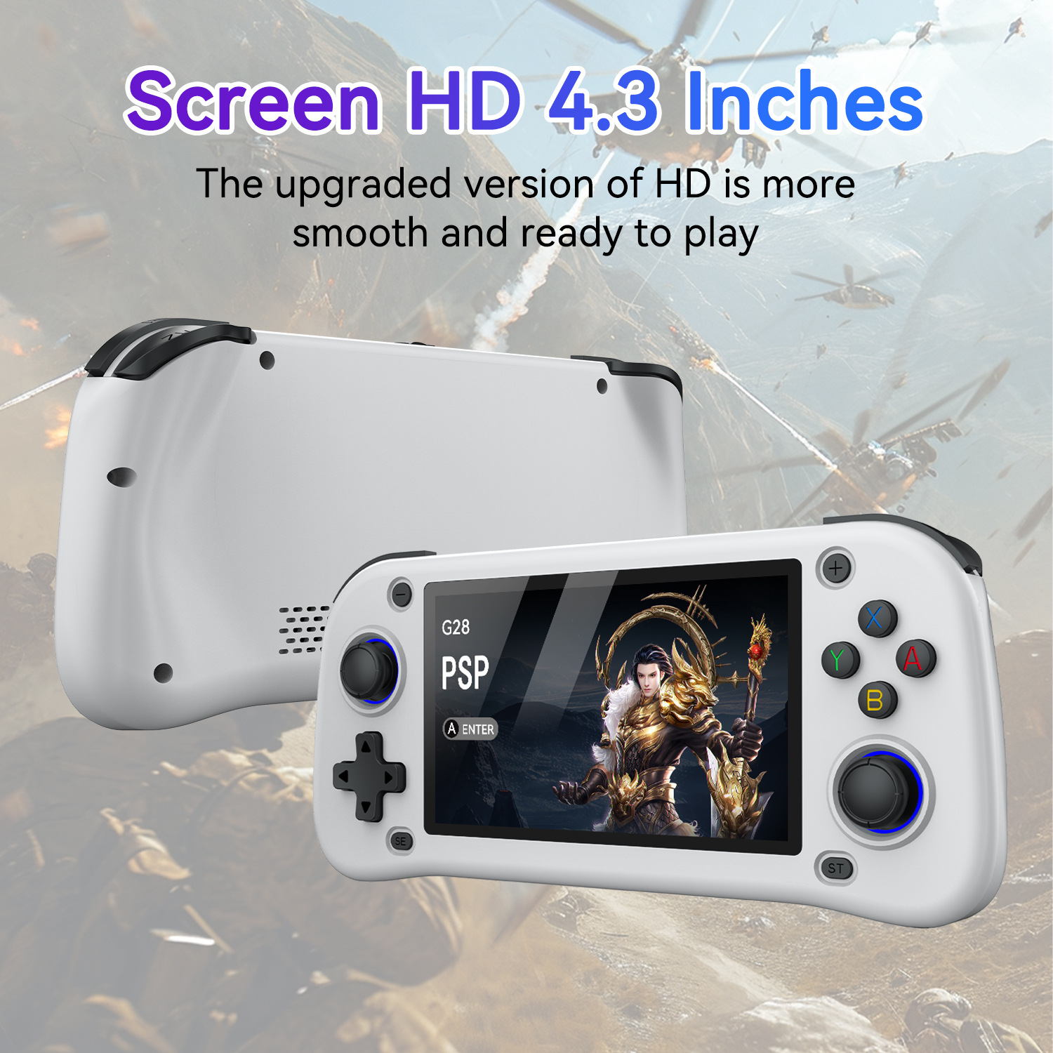 G28 game console 4.3-inch high - مراجعة Arcade Vibes وسعره