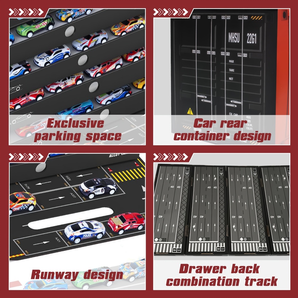 Toy Cars for Kids, 48 Pull Bac - مراجعة Racing Arcade Cabinet وسعره