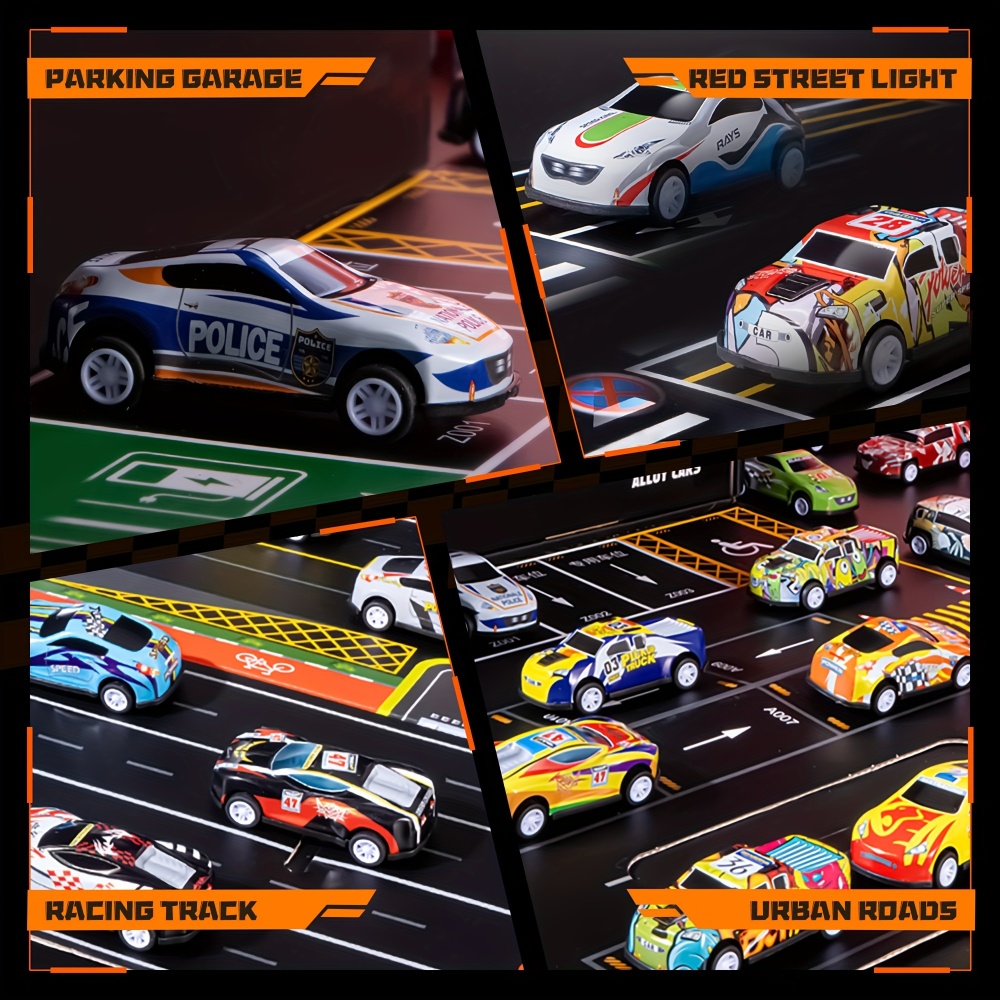 Toy Cars for Kids, 48 Pull Bac - مراجعة Racing Arcade Cabinet وسعره