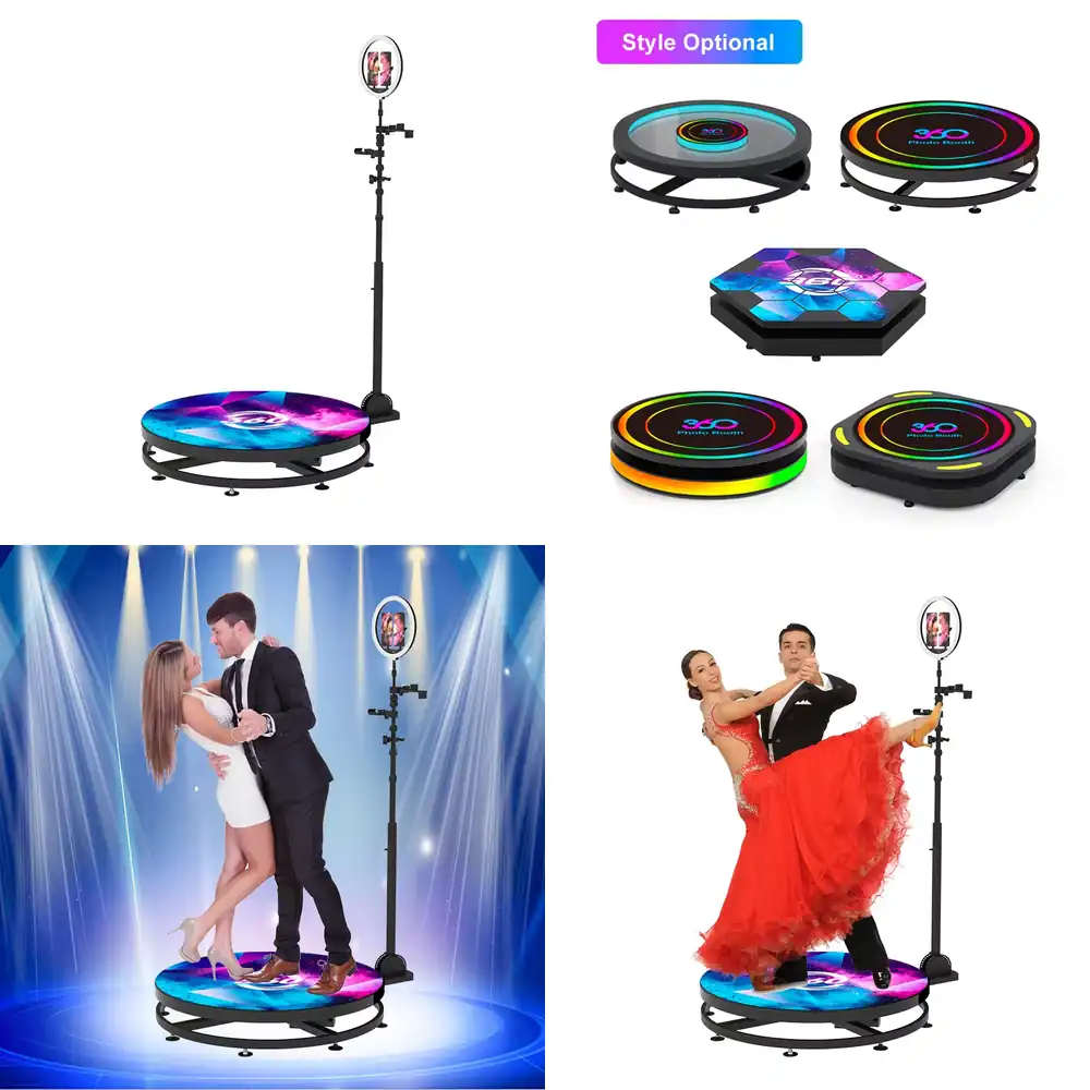 Portable Selfie 360 Platform B - مراجعة Photo Booth Machine وسعره