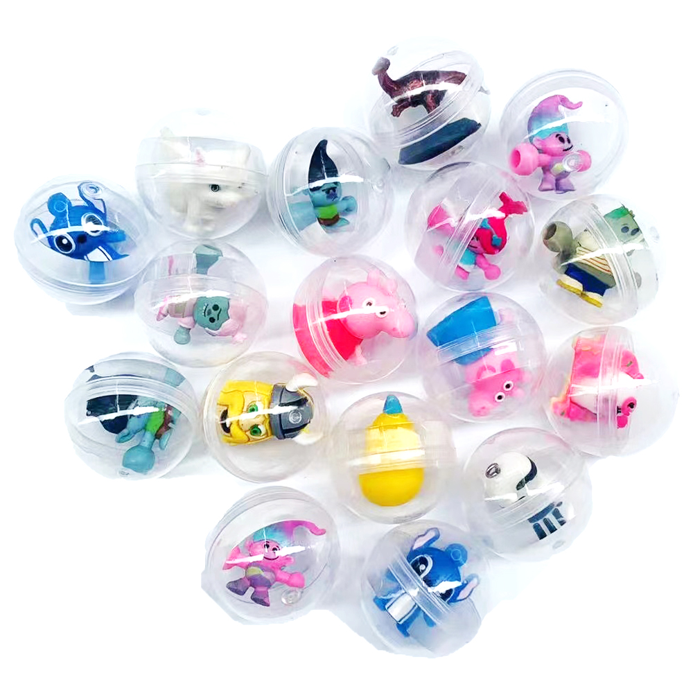 100pcs 32mm Gacha round transp - مراجعة Coin Pusher Machine وسعره