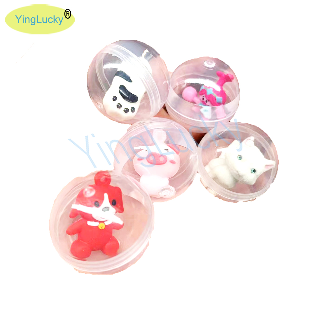 100pcs 32mm Gacha round transp - مراجعة Coin Pusher Machine وسعره