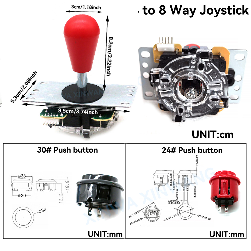 Arcade Joystick Copy SANWA Gam - مراجعة Arcade Vibes وسعره