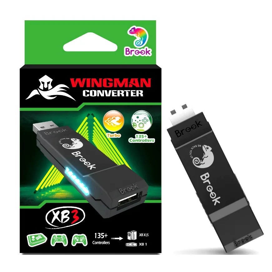 Brook Wingman XB3 Converter fo - مراجعة Arcade X وسعره