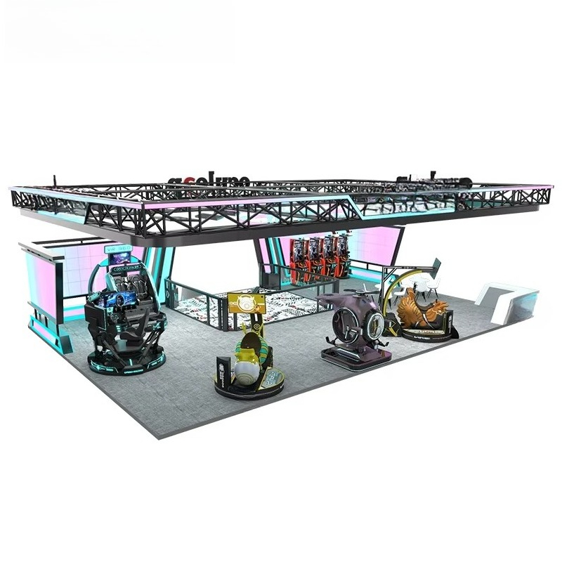 VR Theme Park Virtual Reality  - مراجعة 9D Vr Simulator وسعره