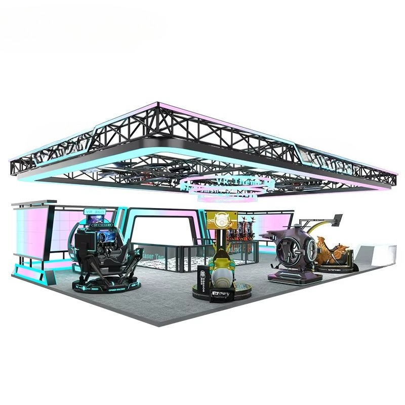 VR Theme Park Virtual Reality  - مراجعة 9D Vr Simulator وسعره