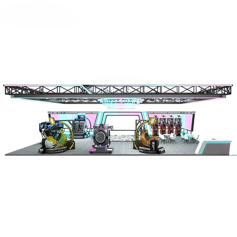 VR Theme Park Virtual Reality  - مراجعة 9D Vr Simulator وسعره