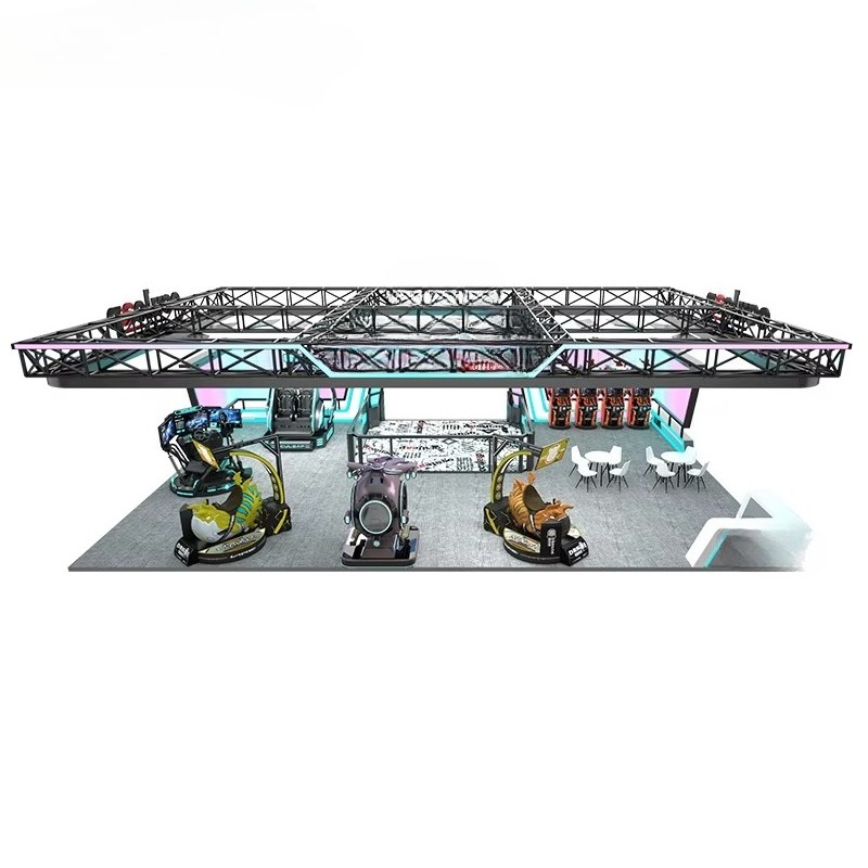 VR Theme Park Virtual Reality  - مراجعة 9D Vr Simulator وسعره