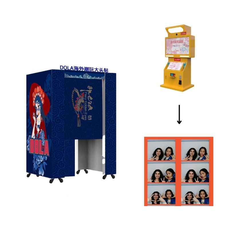 Coin mirror Selfie box Photo b - مراجعة Photo Booth Machine وسعره