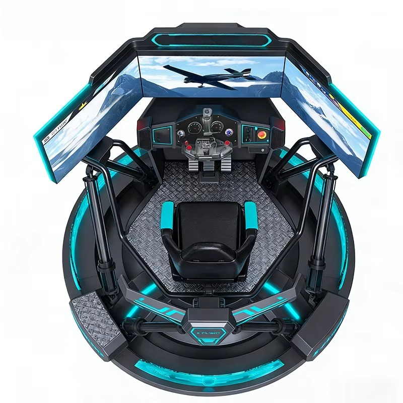 VR Flying Simulator Aircraft T - مراجعة 9D Vr Simulator وسعره
