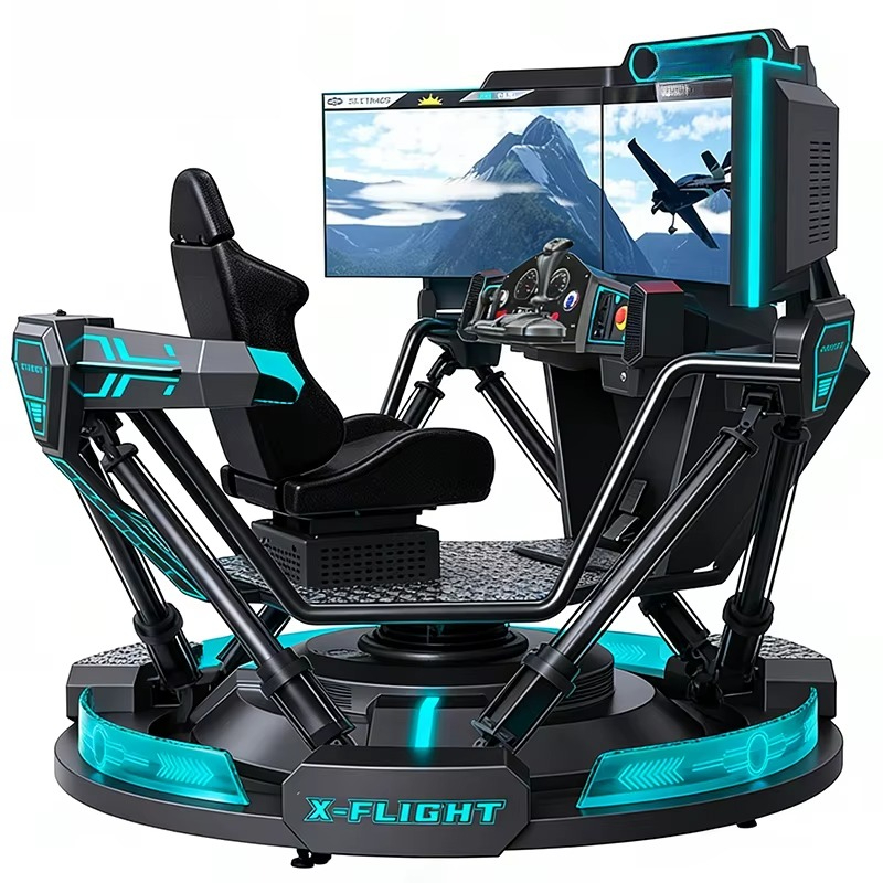 VR Flying Simulator Aircraft T - مراجعة 9D Vr Simulator وسعره