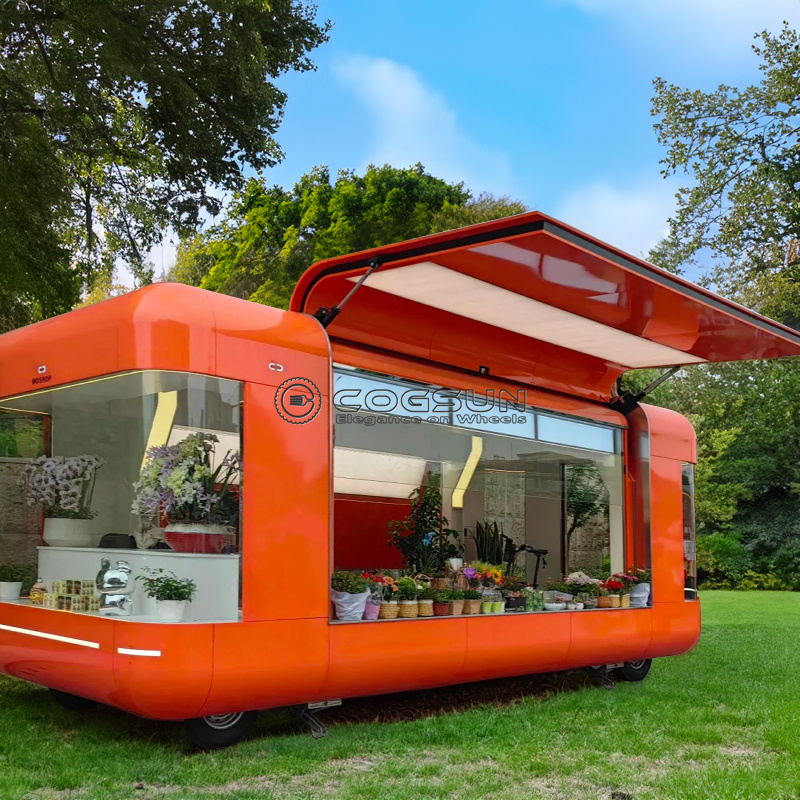 Street Mobile Food Trailer Piz - مراجعة Hot Dog Vending Cart وسعره