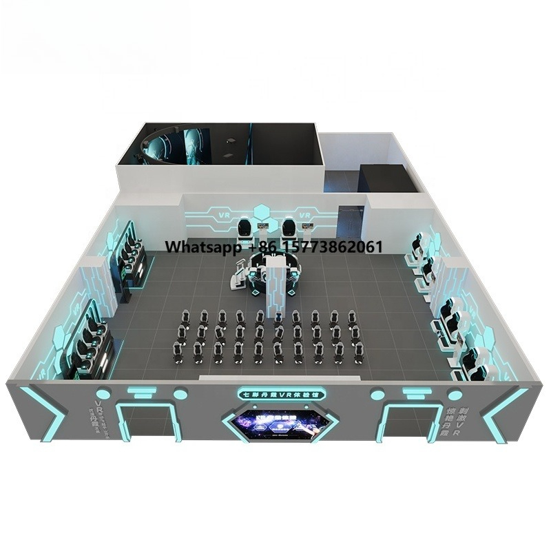 Virtual Reality Amusement Park - مراجعة 9D Vr Simulator وسعره