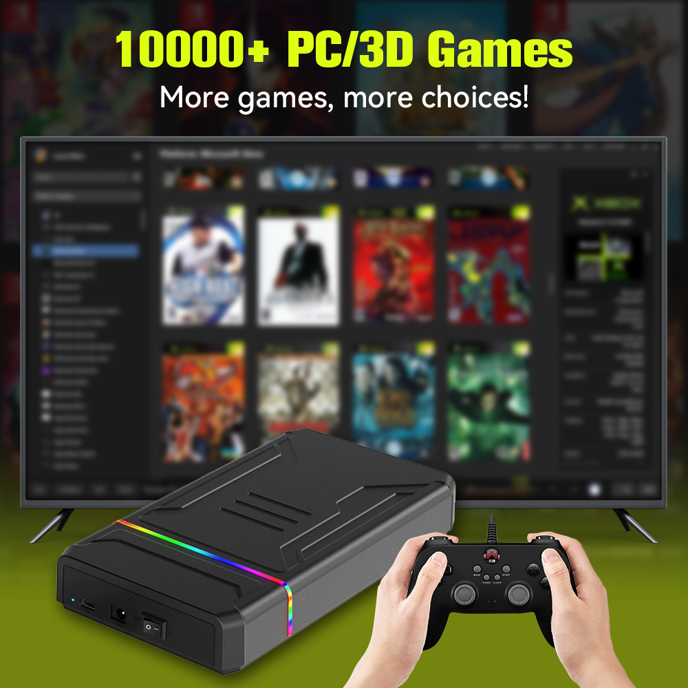 JMachen Launchbox 3TB Gaming H - مراجعة Arcade X وسعره