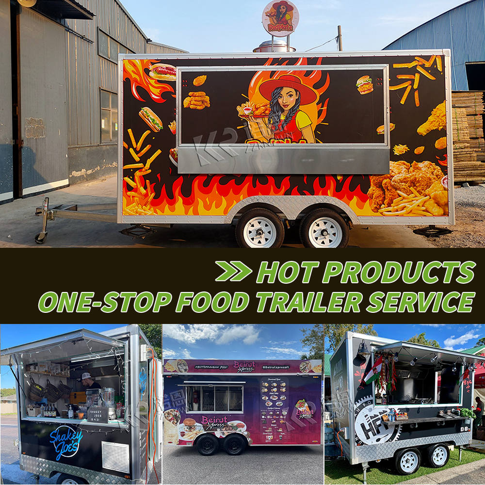 Customizable Food Trailer Manu - مراجعة Hot Dog Vending Cart وسعره