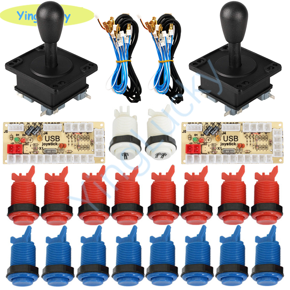 2 Players Arcade DIY Kit Zero  - مراجعة Arcade Button Pcb وسعره